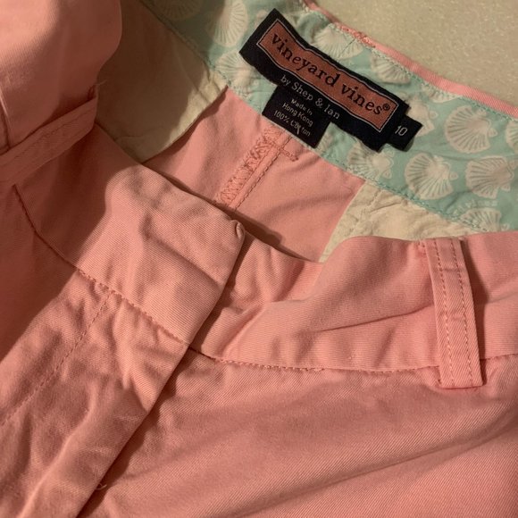 Vineyard Vines Sz 10 Pink Women's Shorts - Picture 3 of 7